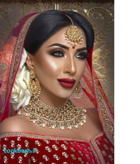 آرایش عروس زیبا افغان